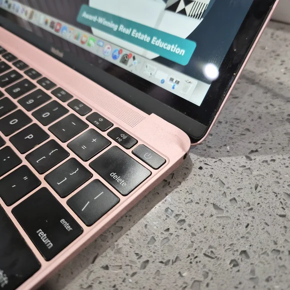 Apple MacBook in Pink with Box